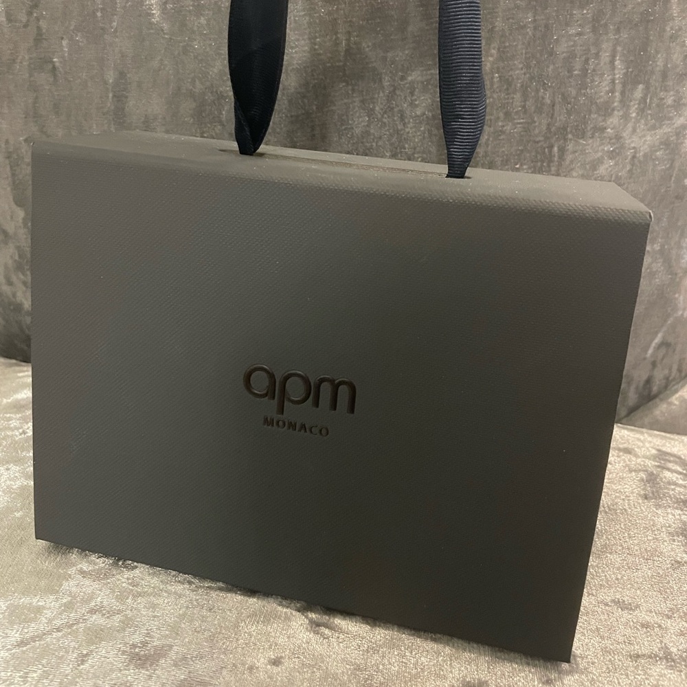 APM MONACO 2 piece earrings box